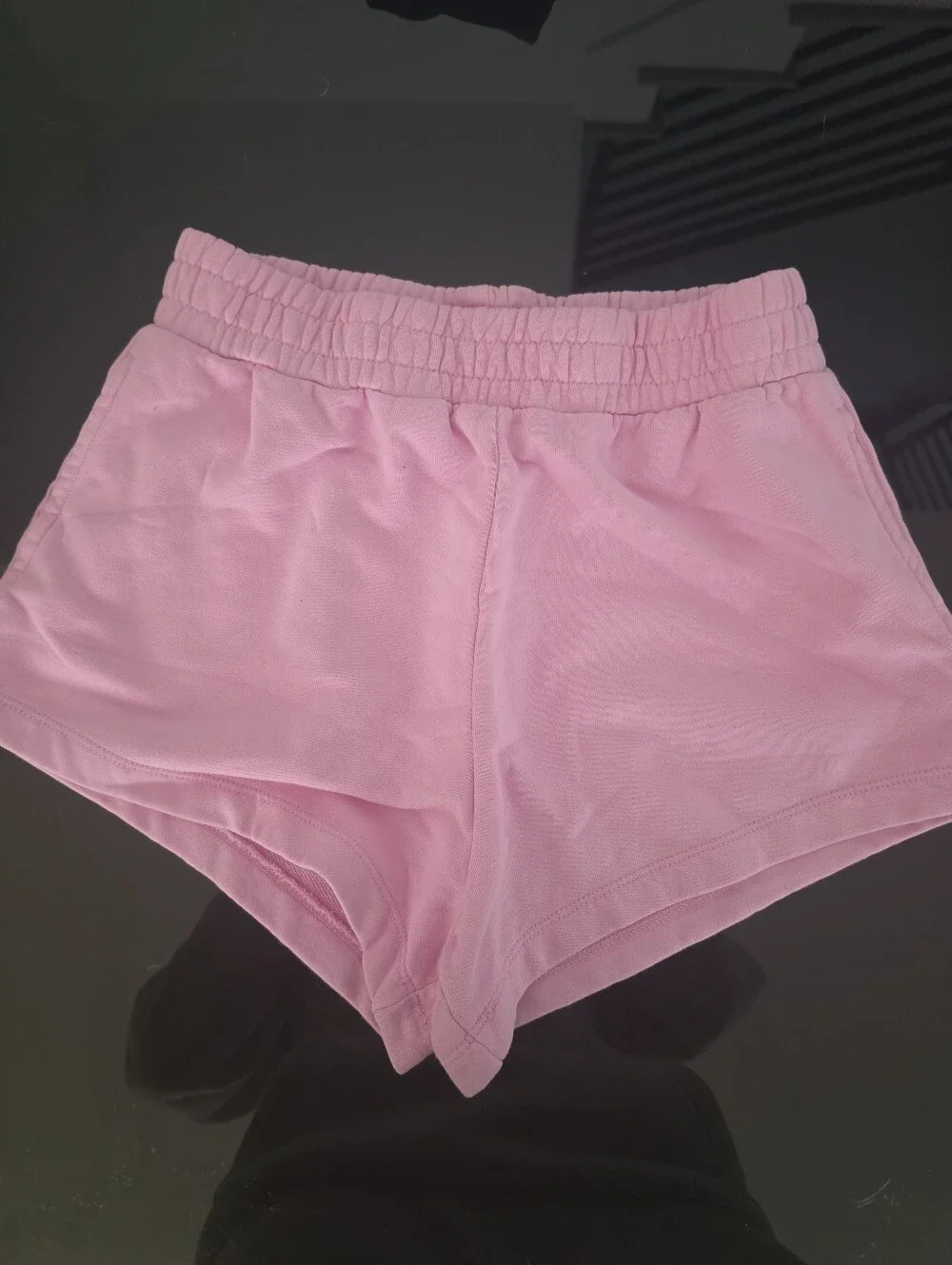 Sold Out-NWT Daily Drills Taffy Pink Sport Crew + Super Shorts Set XS/S